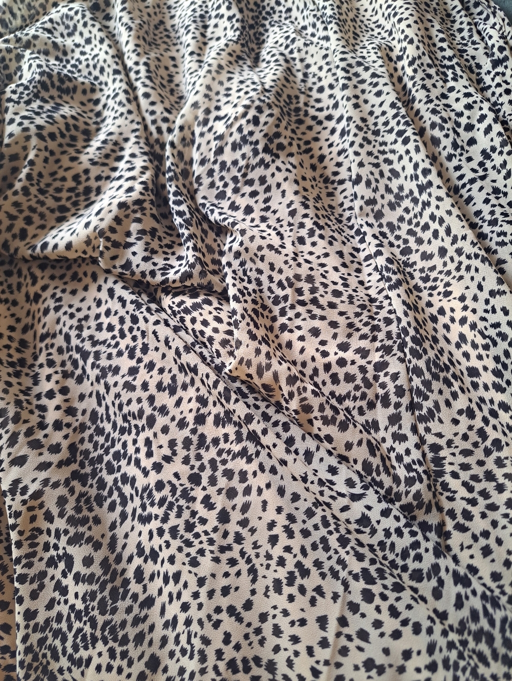 Dress Baltic Born Cream and Black Printed Long Sleeve Maxi Dress - Picture 13 of 14